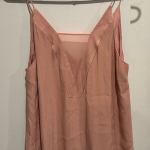 NWT C/MEO Collective Vivid slip dress Rosewood pink boho midi party office XS